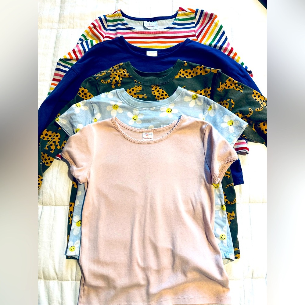 Hanna Andersson Girls Lot Sz 8 tops